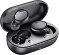 Lanteso True Wireless Bluetooth 5.4 Earbuds, 48H Playtime, Light Weight in Ear Headphones with Built in Mic, Premium Sound with Deep Bass, Clear Calls for Sports Workout, Black