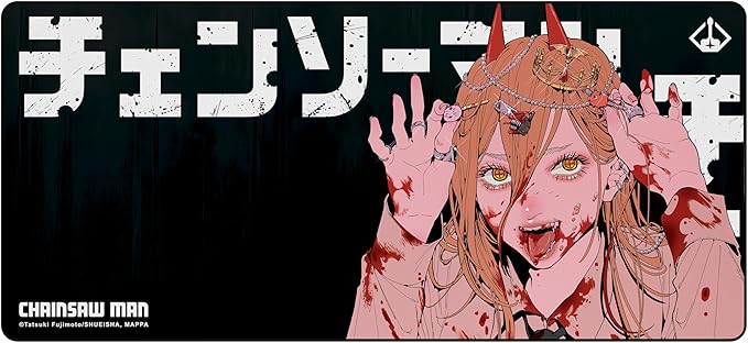 Starforge - Blood Devil - Chainsaw Man Gaming Desk Mat – Large Extended Mouse & Keyboard Pad