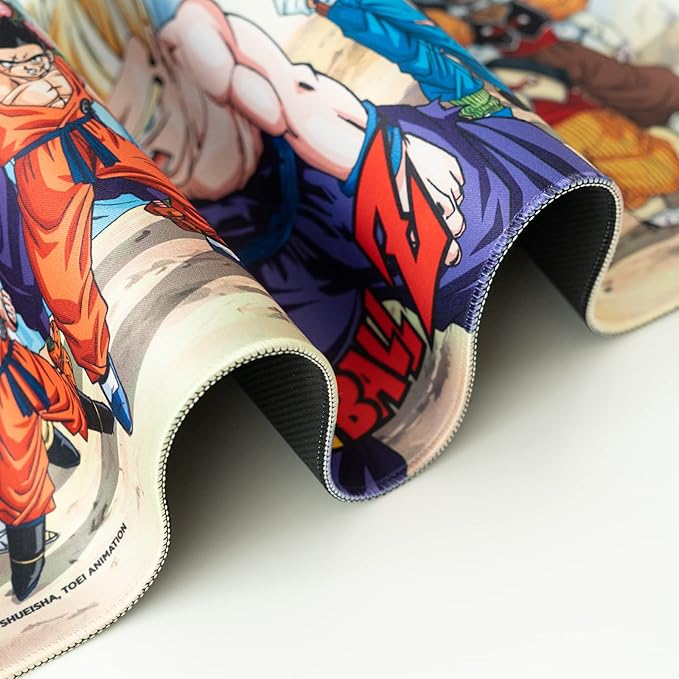 Grupo Erik XXL Mouse Pad - Dragon Ball Manga Gifts | Gaming Desk Mat 31.5 x 13.8 inches Non-Slip Rubber Mat, Keyboard & Mouse Mat Large | Gaming Gifts Gamer