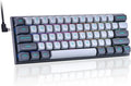 E-YOOSO Hz-61 60% RGB Mechanical Gaming Keyboard Wired, Magnetic Switch, PBT Keycaps, Hot Swappable Mechanical Keyboard Compact Desigh for PC/Mac