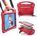 Bam Bino Space Suit iPad 9th Generation Case Kids, iPad 8th/7th/10.2 inch iPad Case for Kids | Lightweight Cover with Screen Protector, Handle, Stand, Shoulder Strap, Pencil Holder (Nebula Violet)