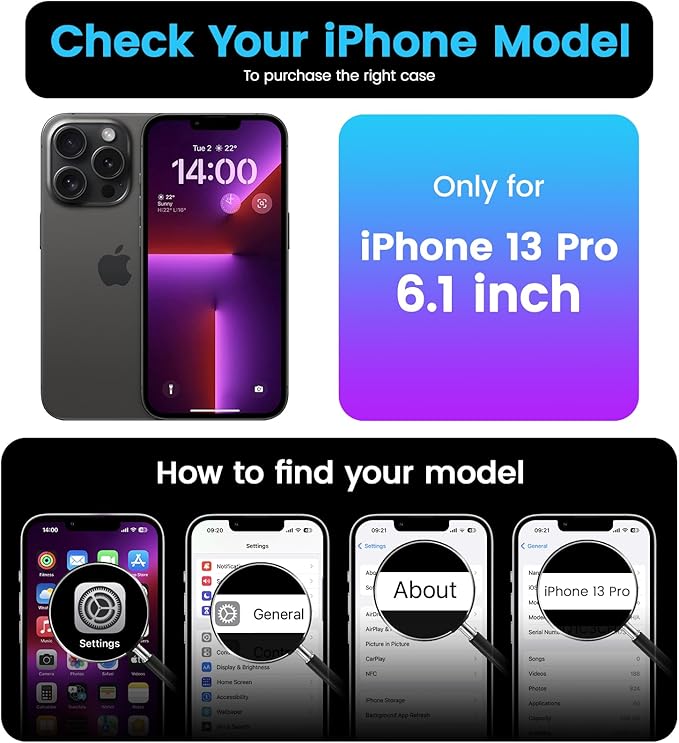 OTOFLY Compatible with iPhone 13 Pro Case, Liquid Silicone Slim Protective Shockproof Phone Case Cover with Anti-Scratch Microfiber Lining, 6.1 inch, Lavender