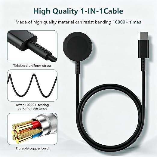 USB C Apple Watch Charger, [Apple MFi Certified] Magnetic iWatch Fast Charging Cable Cord 6ft and iPhone Type C Wall Charger Plug Block for Apple Watch Series Ultra 2/Ultra/11/10/9/8/7/SE/6/5/4/3/2