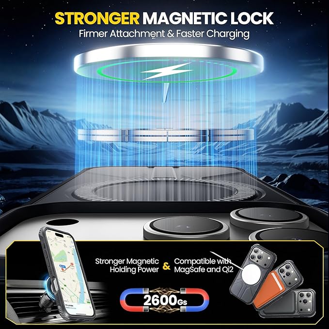 3 in 1 for Heavy Duty iPhone 17 Pro Max Case with Screen Protector & Camera Lens Protector ,7X Military-Grade Drop Protection ,Fits MagSafe ,Rugged & Slim shockproof Case for iPhone 17 Pro Max ,Black