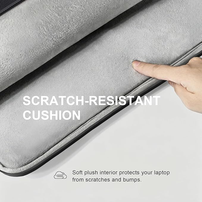 Lacdo 13 inch Laptop Sleeve Case for 13 inch MacBook Air M5 A3449 (2026), M4 A3240 2025, M3 A3113, M2 A2681, M1 A2337 | 13" MacBook Neo A18 Pro A3404 (2026) | iPad Air/Pro 13 M5 Computer Bag, Black