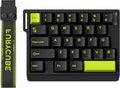 Left-Hand Mechanical Gaming Keyboard Hall Effect Magnetic Switch,29 Keys Hot Swappable,0.01mm Adjustable RT/RS,8K, Portable One Hand Gaming Keypad for FPS & Rhythm Games PC/Mac,RGB(Black)