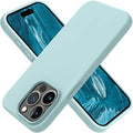 OTOFLY for iPhone 15 Pro Case [Compatible with MagSafe] Full-Body Silicone Shockproof Slim Thin Phone Case for iPhone 15 Pro 6.1 inch (Mint Green)