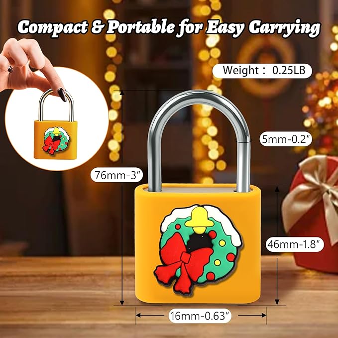 UMIKSMART Fingerprint Padlock, Keyless Fingerprint Padlock with USB Charging, Smart Keyless Padlock for School Locker, Gym Locker, Backpack and Travel Bag, Gift for Kids, Teens and Friends