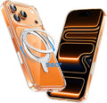 MAGIC JOHN for iPhone 17 Pro Case [Camera Control Button] [Compatible with MagSafe] Scratch-Resistant Cover, Military-Grade Shockproof, Magnetic Phone Case for iPhone 17 Pro, Clear