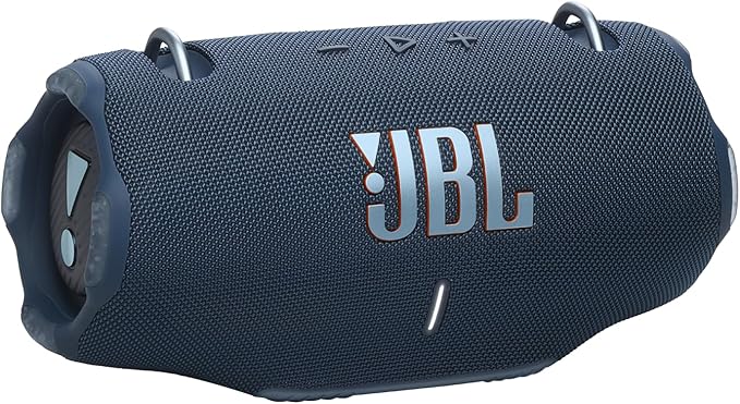 JBL Xtreme 4 - Portable Bluetooth Speaker, Powerful Sound and Deep Bass, IP67 Waterproof, 24 Hours of Playtime, Powerbank, Auracast for Multi-Speaker Pairing (Blue)