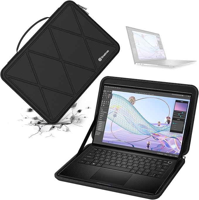 Smatree Hard EVA Protective Case Compatible for 14 inch Precision 5470 Workstation, 12.5 inch Latitude E7240/E7250/E7270 Case (X8030)