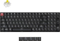 Keychron K4 96% Layout QMK Wireless and Wired Options Mechanical Keyboard, White Backlight Super Banana Switch, Paired with Shine-Through Double-Shot PBT Keycaps for Mac Windows-Version 3