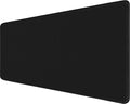 Large Gaming Mouse Pad, XXL Extended Computer Keyboard Mouse Mat with Stitched Edges, 31.5" x 15.7" Non-Slip Waterproof Rubber Base Office Big Long Mousepad for Work, Game, Office, Home, Black