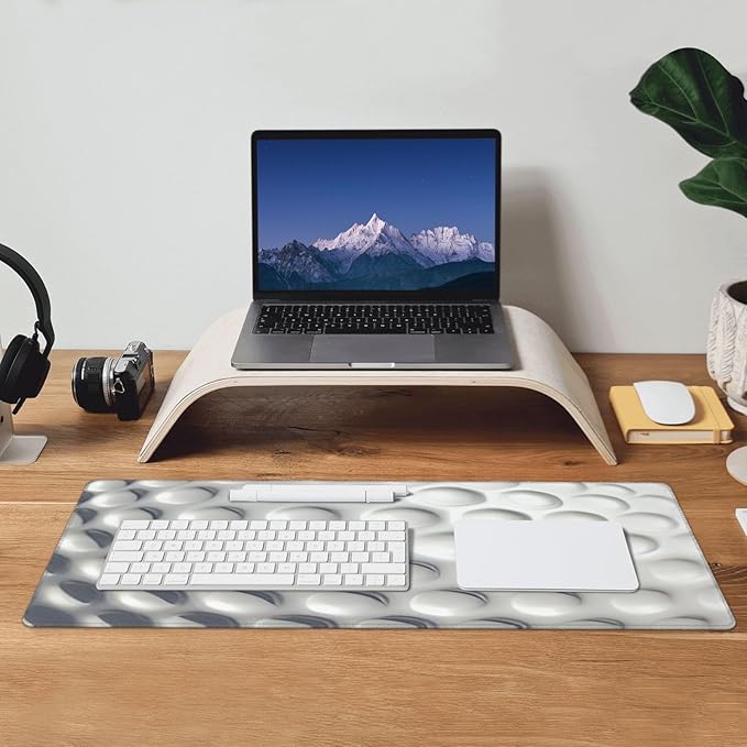 Golf Ball Mouse Pad, Golf Large Big Gaming Mouse Pad Desk Pad, Mousepad with Non-Slip Rubber Base, Extended XXL Mouse Mat for Computer Laptop Office Accessories