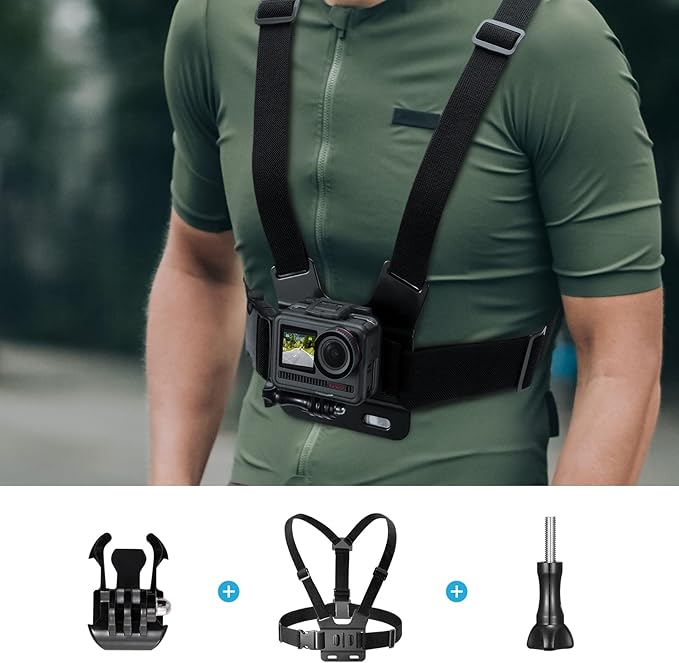 AKASO Action Camera Bike Kit Compatible for EK7000/EK7000 Pro/Brave 4/Brave 4 Pro/Brave 7 LE/Brave 7/Brave 8/V50X/V50 Pro/V50 Elite/GoPro Hero 11 10 9 8 7/DJI/Apexcam Action Camera