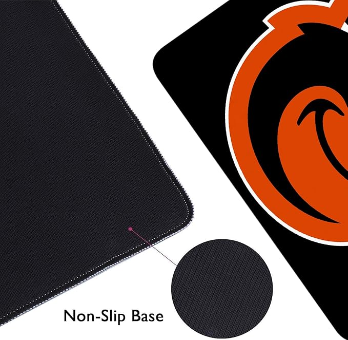 Baseball Mouse Pad Extended Large Gaming Desk Pad 31.5 x 11.8 Inch, XL Mousepad Topographic Mouse Pad with Anti-Slip Rubber Base for Baltimore Home Office