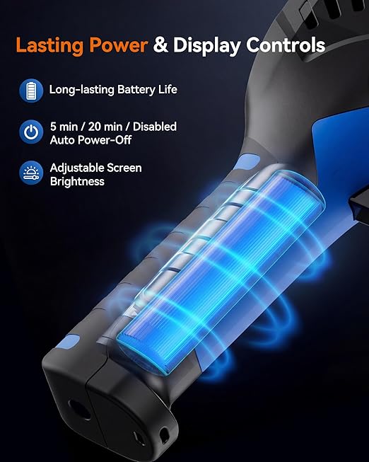 SUNANT Infrared Thermal Imaging Camera, 240x240 TISR Resolution, 25Hz Refresh Rate, -4°F to 1022°F, Adjustable Emissivity, Hot/Cold Spot Detection, LED Light for HVAC, Electrical & Home Inspection