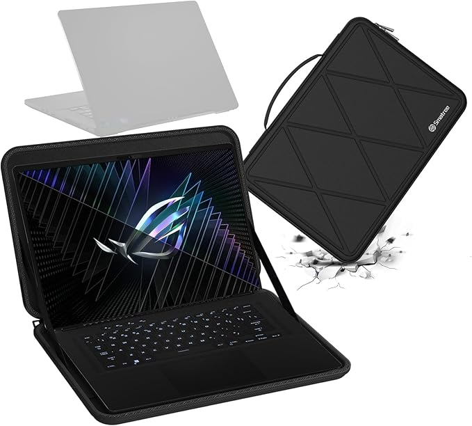 Smatree Hard EVA Protective Sleeve Case Compatible for 16 inch ASUS ProArt P16 H7606, 16 inch ASUS ROG Zephyrus G16 (2026) GU606, 16inch ROG Zephyrus M16 2023 GU604/2022, Case (X8286)