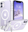 Magnetic Compatible with iPhone 11 Phone Case, [Built-in Invisible Kickstand][Compatible with MagSafe] [Military Grade Shockproof] Slim Thin Phone Case for iPhone 11 6.1"