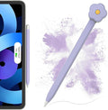 Silicone Case Compatible with Apple Pencil 2nd Generation, Pro - Cute Protective Cover Compatible with Apple Pen 2, Pencil Sleeve for ipad Pencil 2nd Gen, Shockproof Skin for iPad Pen (Purple)