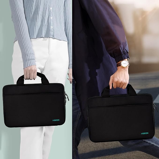 Hseok Laptop Case 13.3-14 Inch Sleeve,TSA Shockproof Computer Handbag,Compatible with MacBook Neo/Pro 14 M5/M4/M3/M2/M1,All Models 13.3" MacBook Air/Pro,XPS 13/14,Most 13-14 Notebooks,B01K01