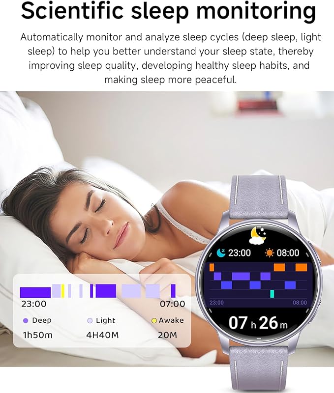 Fitness Tracker with Heart Rate Monitor Activity Tracker with Pedometer Smart Watch Sleep Monitor with Step Counter Calories Blood Oxygen Blood Pressure Monitor Make/Answer Call Health Tracker