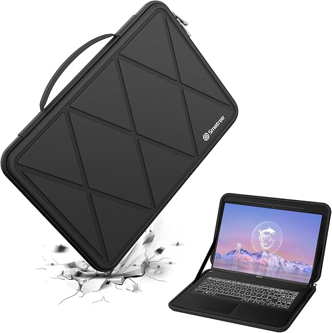 Smatree Hard EVA Protective Case Compatible for 16 inch HP Envy Laptop 16t-h1000/16-h1097nr/16-h1047nr, 15.6 inch HP Victus Gaming Laptop 15z-fb200/15z-fb100/15t-fa100/15-fa1010nr Sleeve (X8288)