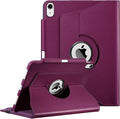 Fintie Rotating Case for iPad Air 11-inch M3 (2025) / M2 (2024), iPad Air 5th (2022) / 4th Generation (2020) 10.9 Inch - 360 Degree Rotating Protective Stand Cover w/Pencil Holder, Purple