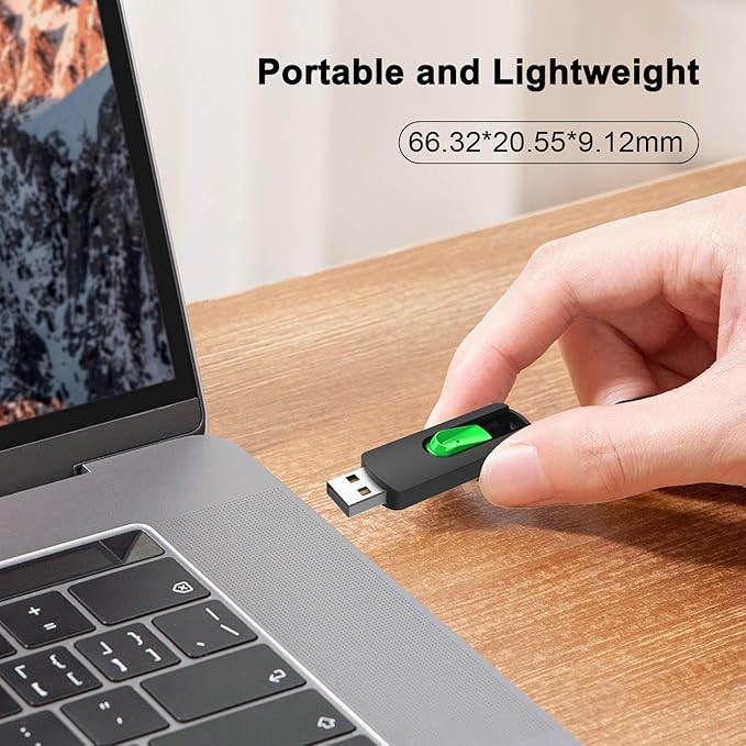 128GB Flash Drive Aiibe USB Flash Drive 128 GB Thumb Drive USB 2.0 Memory Stick Zip Drive Backup Jump Drive Single 128GB 128G USB Drive for PC Laptop