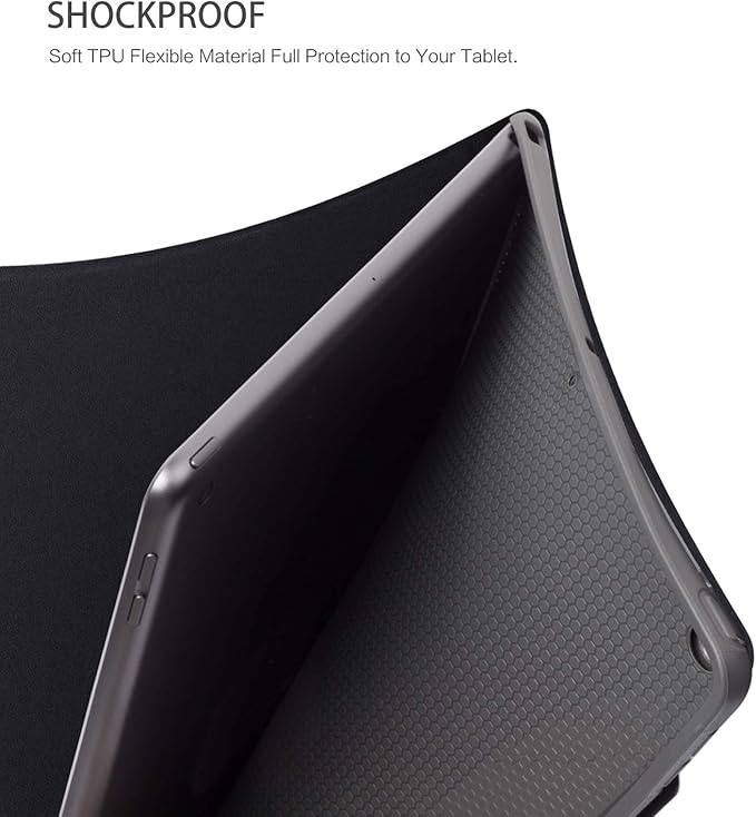 Case for iPad 9th Generation, for Pad 8th Generation Cases, for iPad 7th Gen Case 10.2 Inch Kids Girls Multi-Angle Vewing with Adjustable Stand Auto Wake/Sleep Function, Gradient Colors