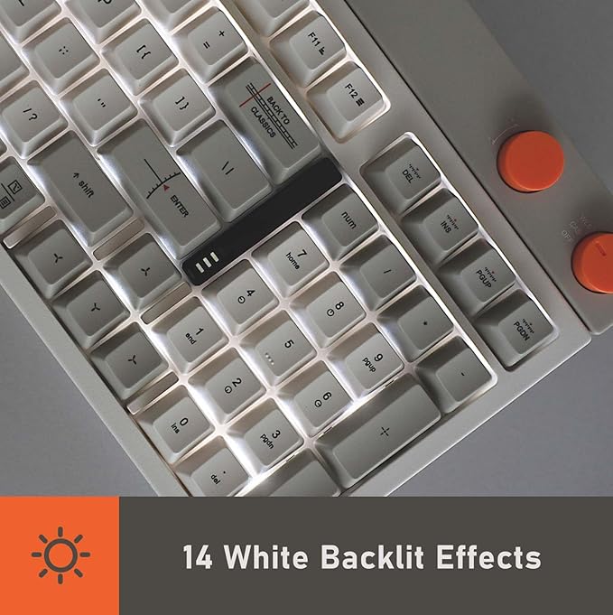 LOFREE Block Wireless Mechanical Keyboard, 98 Keys Rechargeable Hot-swappable Keyboards with 3 Types Connection for Windows, Mac OS/Rero knobs for Volume Control, Mode Shift, eyeable Panels 2025
