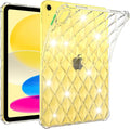 Clear Case for iPad (A16) 11th Generation 11 inch 2025/ iPad 10th Generation Case 10.9 inch 2022, UUcovers Clear Back Transparent Soft TPU Cover Shockproof Silicone Bumper Anti-Yellow Anti-Slip Shell