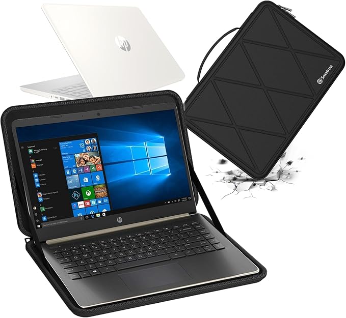 Smatree Hard EVA Protective Sleeve Case Compatible for 14 inch HP Laptop 14-dq0040nr/14t-dq300/14t-dq500/14-fq2097nr, Stream 14, HP 240 G8 Laptop (X8252)