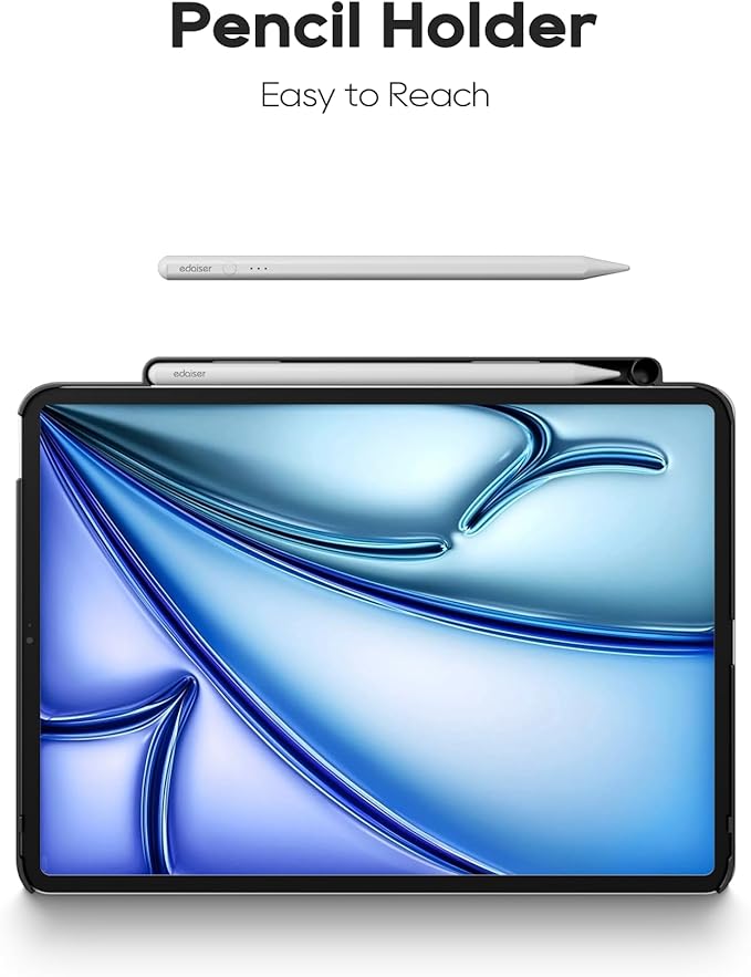 edaiser Magnetic Case Compatible with Apple Magic Keyboard & Magnetic Stand & Protective Cover with Pencil Holder for iPad Air 11-inch M4 M3 M2 & iPad Air 5th/4th Gen & iPad Pro 11 inch (2022-2018)