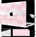 MEEgoodo Case for M5/M4/M3/M2 MacBook Air 15 inch Case 2026 2025 2024 2023, Laptop Shell Fit Model (A3448/A3241/A3114/A2941) for MacBook Air 15.3-inch, Melted Bow