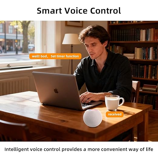 Matter Over Thread Smart Plug, App and Voice Control Smart Mini Outlet 15A/1800W (1)