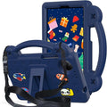 AKABEILA Compatible with Doogee U11/U11 Pro 2025 11 inch/Tab G6/Tab G6+ 11 inch/Infinix Xpad 20 2025 inch/Umidigi G7 Tab Pro 2024 11 inch Tablet Case, Shoulder Strap & Stand Handle Navy Blue