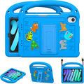 Kids Case for iPad mini 7(A17 Pro) 2024/iPad Mini 6 2021 8.3 Inch, with Built-in Pencil Holder/Anti-Slip Handle/Foldable Stand, Shockproof Protective iPad mini 7th/6th Generation Case 8.3 Inch