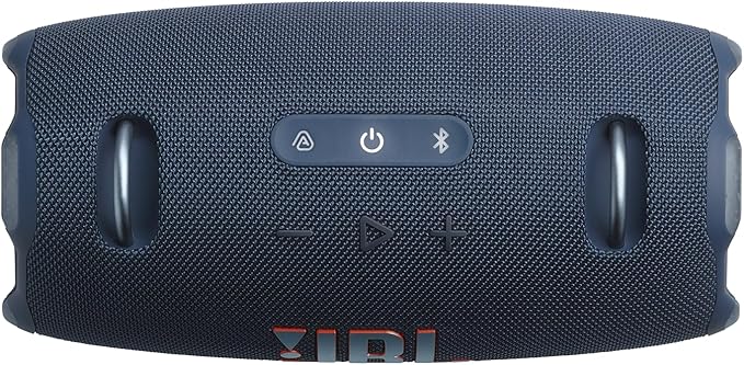 JBL Xtreme 4 - Portable Bluetooth Speaker, Powerful Sound and Deep Bass, IP67 Waterproof, 24 Hours of Playtime, Powerbank, Auracast for Multi-Speaker Pairing (Blue)