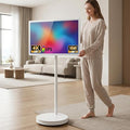 21.5"/24"/27"/32" UHD 1080P/4K Smart Portable TV, 8 GB RAM+128GB, Android 13, Portable Touch Screen Monitor, Larger Battery Up to 6-8hr, Full Swivel Rotation, Remote Control 27"