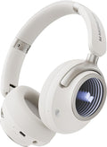 Monster Persona 4th ANC Active Noise Canceling Headphones, Wireless Bluetooth Over Ear Headphones with 3 EQ Modes, and 70H Playtime, Bluetooth 6.0, Deep Bass, Foldable Comfort Design for Travel, White