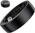 Smart Health Ring for Men Women, Fitness Tracker Ring with Sleep Monitoring, Heart Rate, SpO2, IP68 Waterproof, Step Counter Calorie Tracker Health Rings (Black 7)