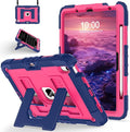 for iPad Air 11 Inch M4 (2026) /M3 (2025) /M2 (2024) iPad Air 5th/4th Generation Case 10.9 Inch (2022/2020),Military Grade Shockproof iPad Case Air 11 Inch with Pencil Holder, Navy Pink