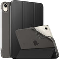 MoKo Case Fit New iPad mini 7 (A17 Pro) 2024, iPad mini 6th Generation Case 2021 (8.3-inch), iPad mini 6 Case, Soft TPU Translucent Frosted Back Cover Case for iPad mini 7th, Black