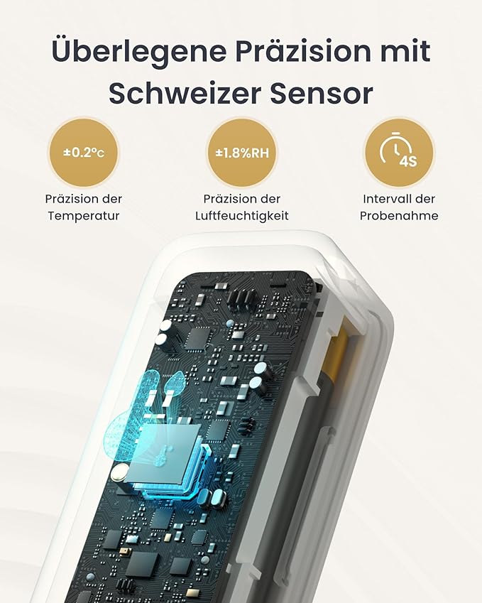 SwitchBot Bluetooth Temperature and Humidity Monitor Meter Pro Bundles with IP65 Outdoor Thermometer