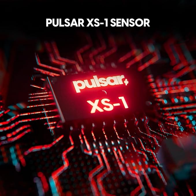 Pulsar Gaming Gears X2 Crazylight Wireless Gaming Mouse, Ultra Lightweight 1.27 oz (36g), Optical Switch, 32000 DPI, 750 IPS, XS-1 Sensor, 8k Compatible (Mini, Red, T1 Edition)
