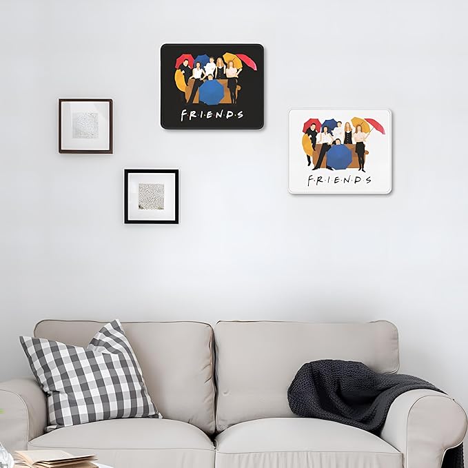 Friends Merchandise Mouse Pad for Desk, Computer or Gaming Mousepad, Friends Merch Mouse Mat, Funny Friends Gifts for Coworkers, Friends, Families or Friends TV Show Fans