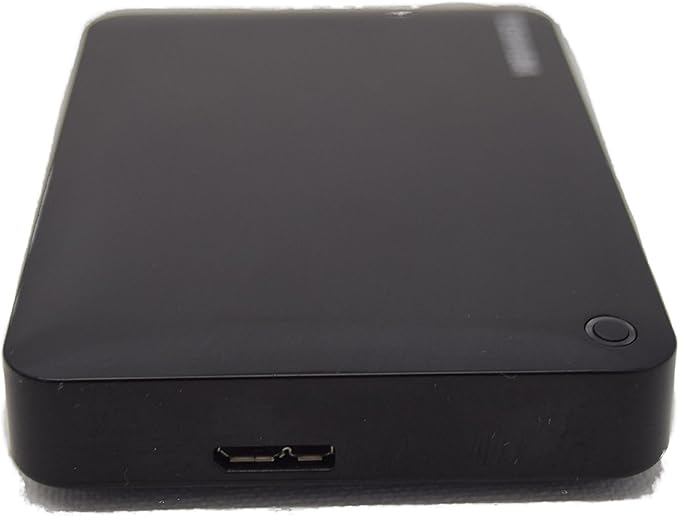 Toshiba Canvio Connect II 2TB Portable Hard Drive, Black(HDTC820XK3C1)