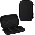MoKo 7-Inch GPS Carrying Case, Portable Shockproof EVA Hard Shell Protective Pouch Travel Storage Bag for Car GPS Navigator Garmin/Tomtom/Magellan Devices with 7" Display - Black