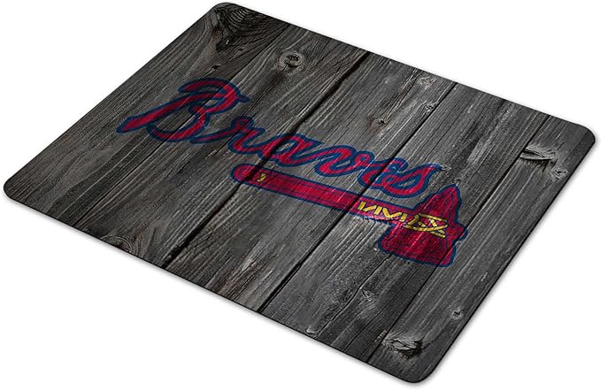 Wood Grain Design Sports Mouse Pad, Non-Slip Rubber Base Mousepad for Computers Laptop, Gaming Mouse Pads for Desk Office Supplies